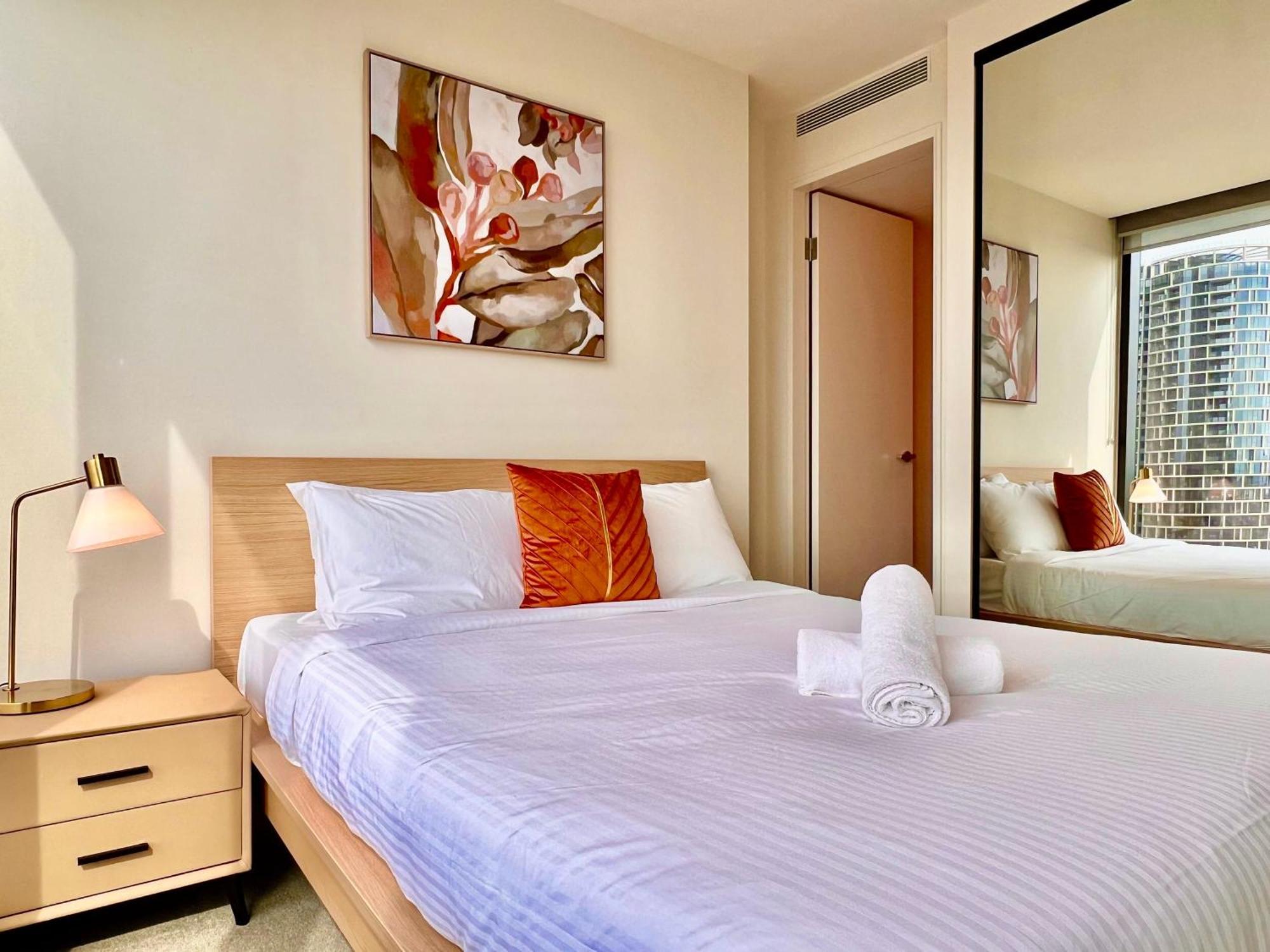 Highrise Best Location 2 Bedrooms & 2 Bathrooms Melbourne Exterior photo