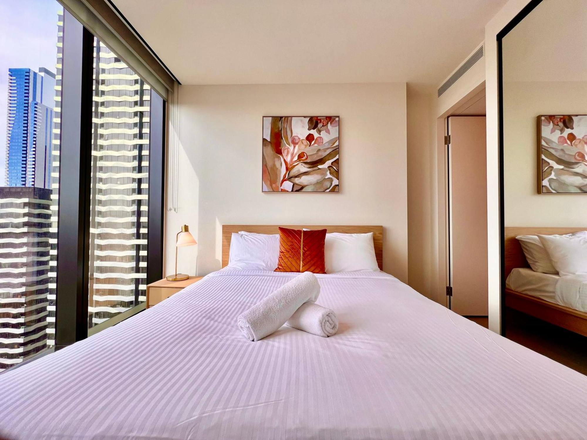 Highrise Best Location 2 Bedrooms & 2 Bathrooms Melbourne Exterior photo