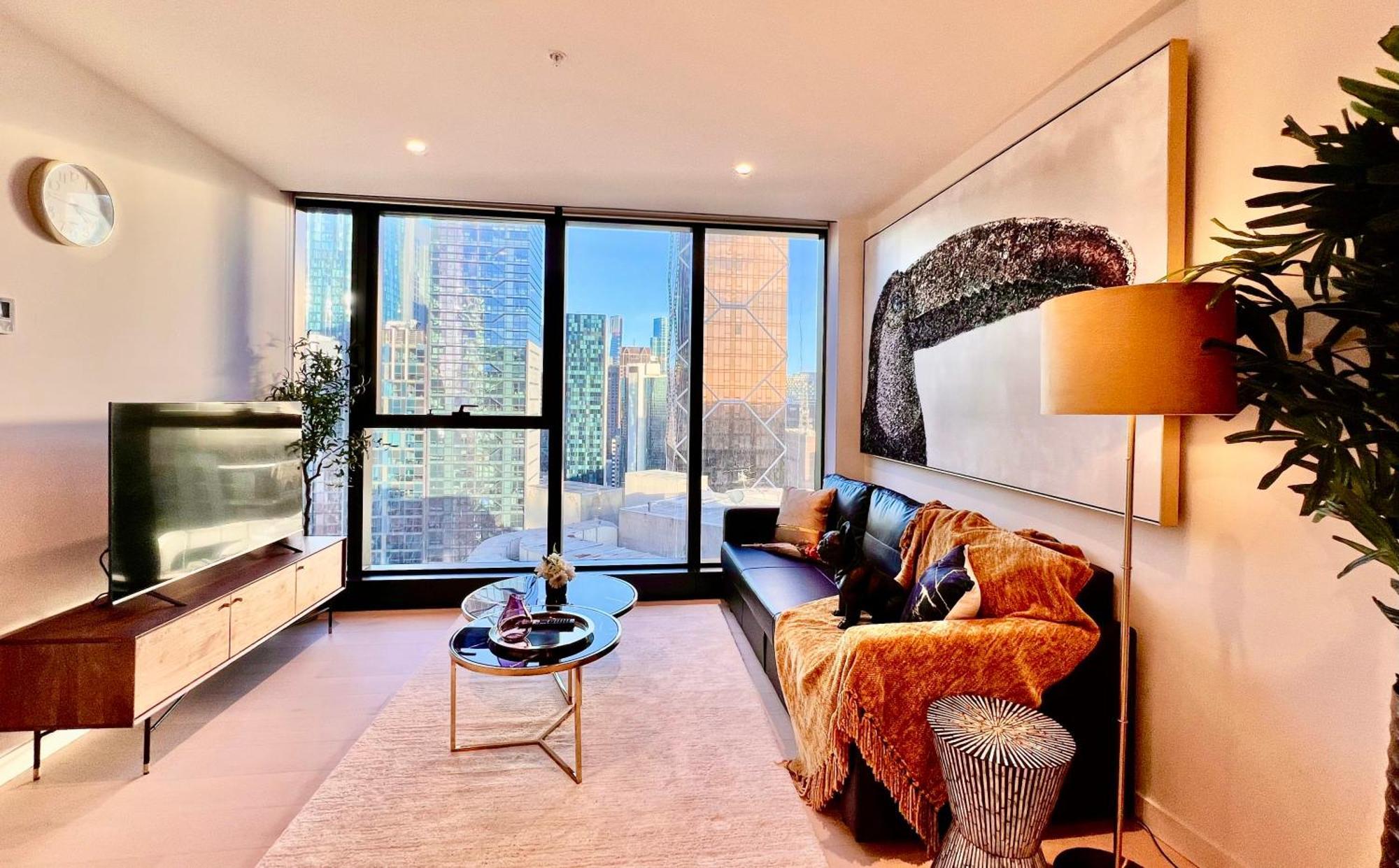 Highrise Best Location 2 Bedrooms & 2 Bathrooms Melbourne Exterior photo