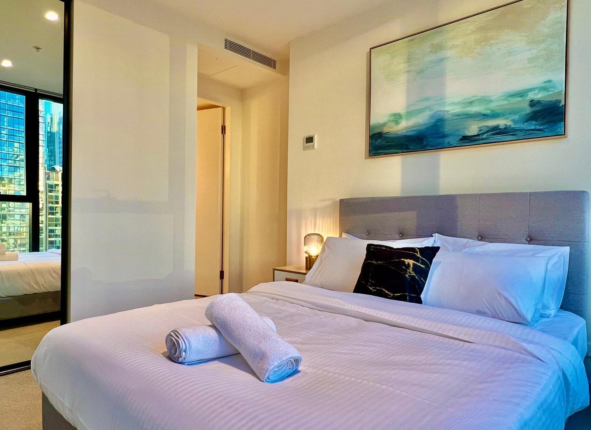 Highrise Best Location 2 Bedrooms & 2 Bathrooms Melbourne Exterior photo