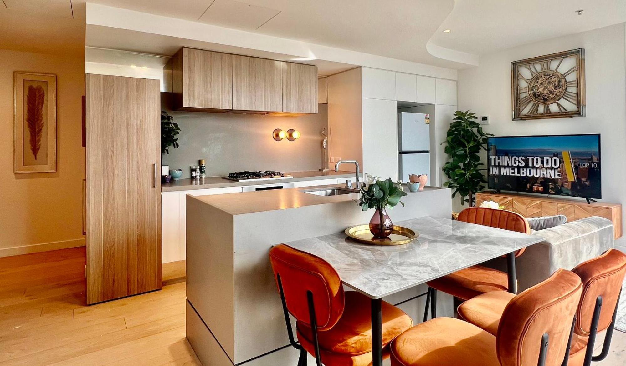 Highrise Best Location 2 Bedrooms & 2 Bathrooms Melbourne Exterior photo